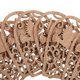 thumbnail image 5 of Paquete Etiquetas De Con De Pájaro en apariencia De Con Adorno De Cuerda Para Manualidades Macarena Etiquetas de madera, 5 of 8