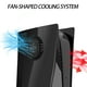 thumbnail image 2 of Ndcxsfigh Placa Frontal Galvanizada Carcasa Protectora Consola A Prueba Golpes ABS (negro), 2 of 8