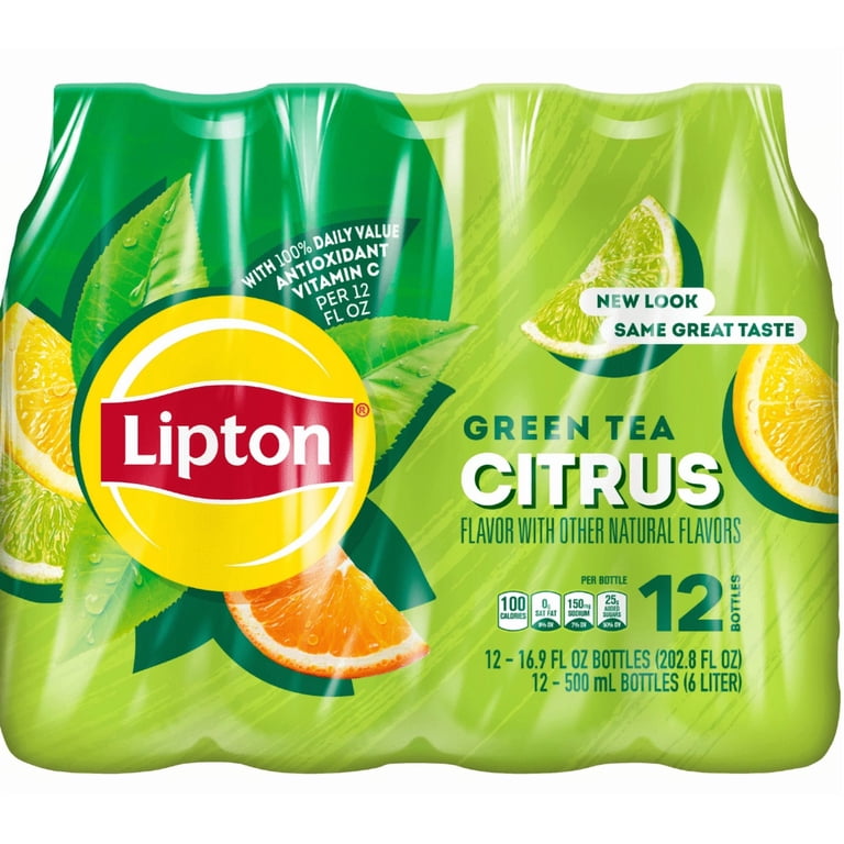 Lipton Green Tea Citrus Iced Tea, 16.9 fl oz, 12 Pack photo 6