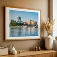 thumbnail image 4 of Seven Foot Knoll Lighthouse, Baltimore - Baltimore Maryland Photography Harbor Lighthouse Cityscape Water Boat Architecture Skyline Oak Framed Wall Art Print 24 x 36 inches, 4 of 6