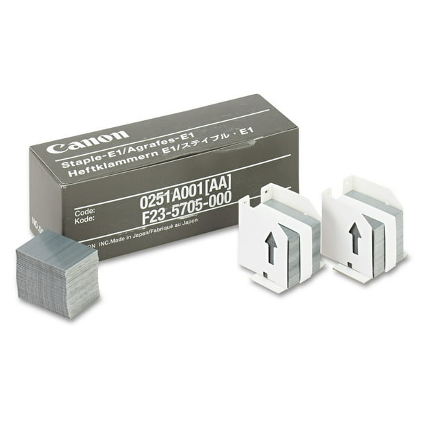 Canon Staples for Canon IR550/600/6045/Others, Three Cartridges, 15,000 Staples/Pack Walmart