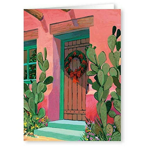 Southwest Home Christmas Card - 18 Cards & Envelopes -RKX12
