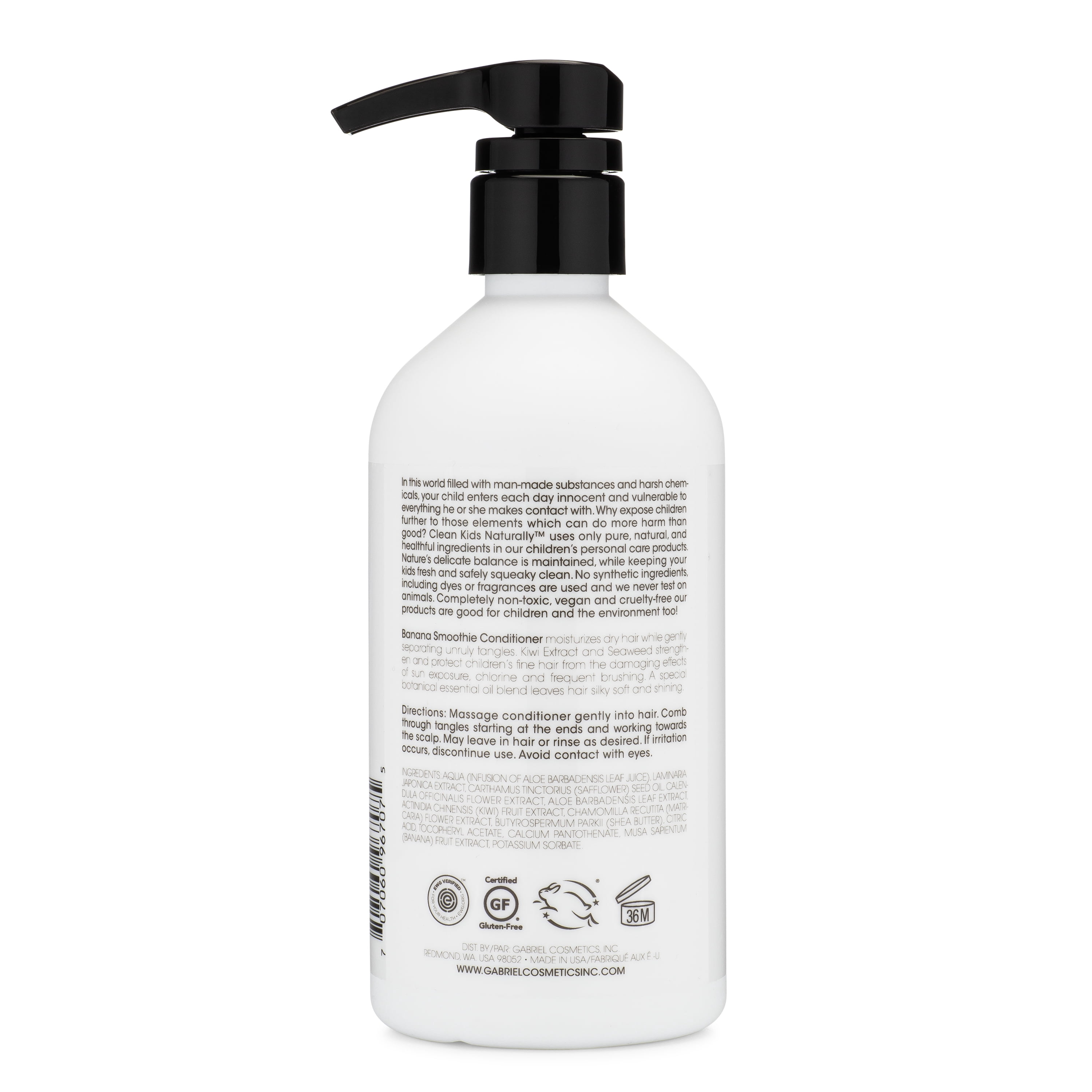 Clean Kids Naturally Conditioner | Banana Smoothie, 16oz.