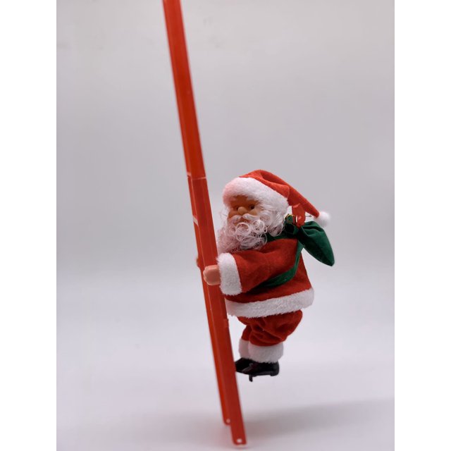 Muñeco de Papá Noel giratorio con baile callejero eléctrico invertido, juguete musical, regalo de Navidad, juguetes para niños, nuevas decoraciones navideñas