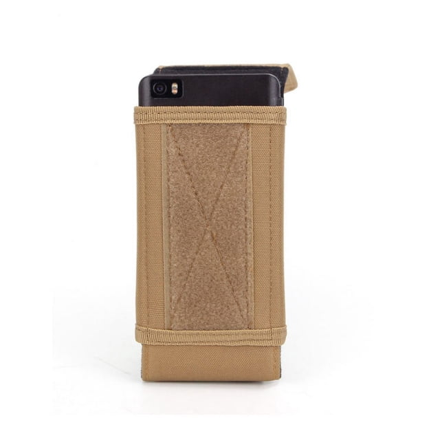 Bolso para teléfono móvil de camuflaje para exteriores para hombre, accesorio práctico para colgar en la cintura, bolso táctico deportivo, bolso para teléfono móvil.