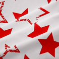 thumbnail image 5 of Manfei Lovely Stars Blackout Curtains Set of 2 (38x54 Each),Galaxy Theme Living Room Curtains,Red White, 5 of 6