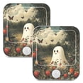 thumbnail image 7 of Yayeee LED Night Lights with Motion Detectors Auto Dusk to Dawn Light Sensors, 2 Pack, Ghost in Strawberry Fields, 7 of 7