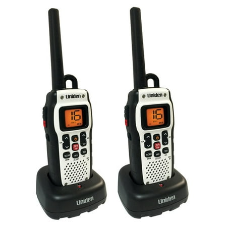 Uniden Atlantis 150 (2 Pack) VHF Marine Radio with Power Boost PTT (Best Portable Vhf Marine Radio)