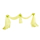 thumbnail image 5 of Camino de mesa de tul con lazo de tela transparente para fiestas y bodas en amarillo, 5 of 6
