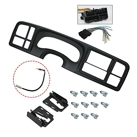 LOSTAR car Radio Stereo Double Din Dash Kit for 1999 2000 2001 2002