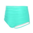 thumbnail image 3 of Afdoent Women's High Waisted Bikini Bottom Ruched Bikini Sets Tankini Briefs Swimsuit Shorts Underwear Bathing Suit Bottoms For Women, 3 of 4