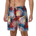 thumbnail image 2 of Daiia Hawaiian Style Mens Swim Trunks Swim Shorts Quick Dry Swim Shorts with Mesh Lining Pockets-3X-Large, 2 of 9