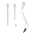 thumbnail image 1 of Turn Signal Hazard Boots, Electroplated Polished   Structure Turn Signal Column Lever Stainless Steel  For, 1 of 8