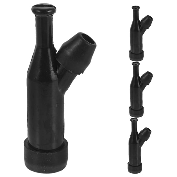WASHWEPE Plastic Spark Plug Cap 4Pcs 3.3X0.9X0.9In