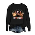 thumbnail image 6 of HOMBOM Christmas Sweatshirts for Women Crewneck Vintage Black Cozy Xmas Merry Ladies Sweatshirt Holiday, 6 of 6