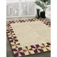 thumbnail image 2 of Ahgly Company Indoor Rectangle Patterned Golden Blonde Gold Area Rugs, 8' x 10', 2 of 6