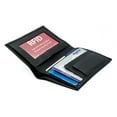 thumbnail image 4 of RFID Blocking Genuine Leather Men's Bifold Wallet Credit Card Billfold Holder, 4 of 9
