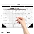 thumbnail image 2 of Calendario ZTX 2026-2027 de escritorio y pared, 18 meses, 43 x 30 cm, 2 of 6