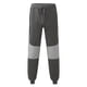 thumbnail image 5 of Pantalones largos de moda para hombre con cordón, cintura elástica, color sólido, pantalones casuales largos de chándal, pantalones para hombre, 5 of 8