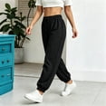 thumbnail image 2 of LckLvx Girls Sweatpants Loose Drawstring Waist Jogger Pants Athletic Running Pants with Pockets, 2 of 8