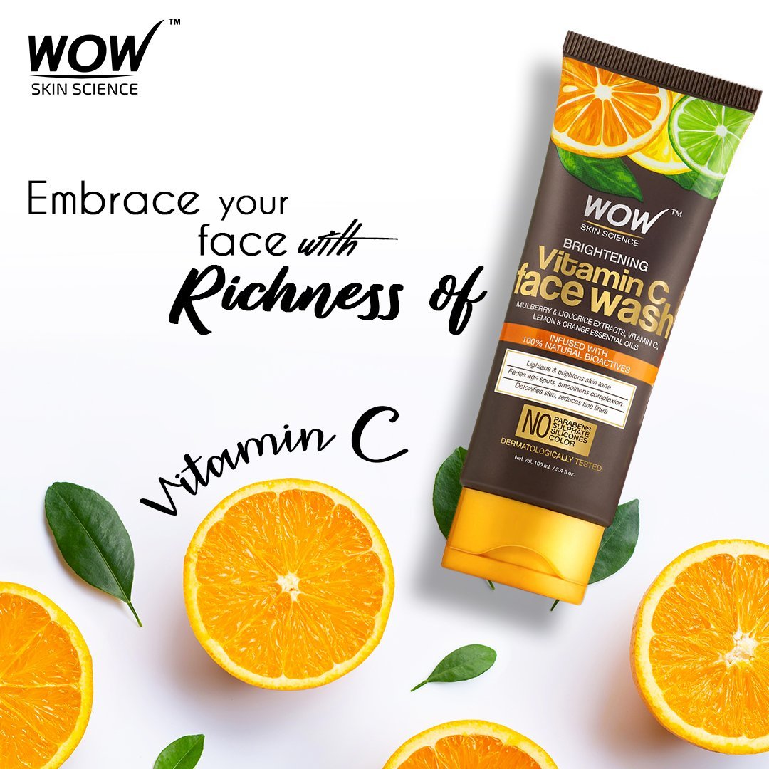wow vit c face cream