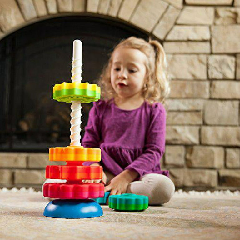 Fat brain best sale spinagain stacking toy