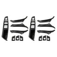 thumbnail image 1 of 14PCS Right Hand Drive RHD for 5 Series F10 F11 Car Interior Door Handle Inner Panel Pull Trim Cover Armrest,6 x Passenger handle 6 x Window lift button 2 x Driver side glass lift switch frame, 1 of 5