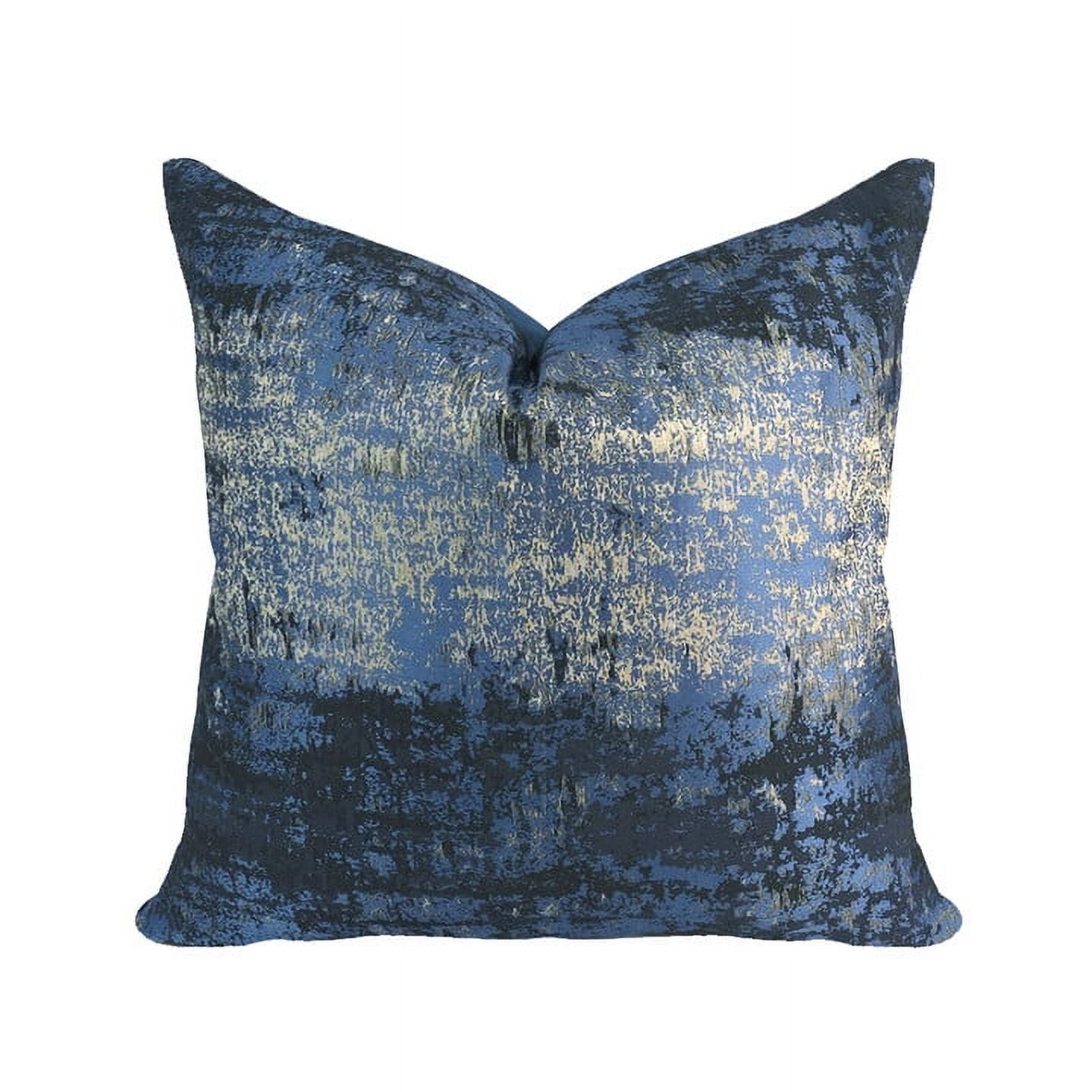Navy Blue Throw Pillow Covers Decorative Blue Gold Black Glitter Throw Pillow Covers 24 x 24