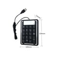 thumbnail image 2 of Teclado Numérico USB Compatible Con PC o Laptop Elegate TC07, 2 of 4