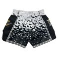 thumbnail image 5 of Floury Gradient Bat Embroidery Boxing Shorts Sporty Fitness Running Training Gym Workout Sweatpants for Men Women, 5 of 7