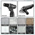 thumbnail image 3 of Juego de 18 Brocas de Diamante Seco Negro para Granito CeráMica MáRmol Azulejo Piedra Vidrio Materiales Duros, 5/6/8/10/12Mm, 3 of 5