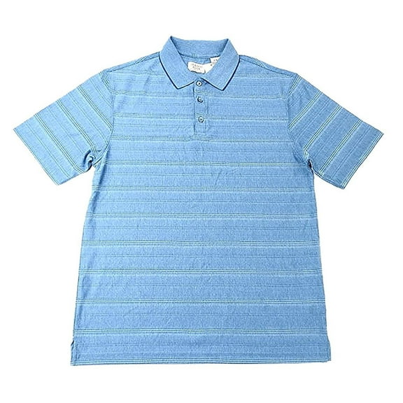 Hudson River Heritage Classics Deep Water Blue Polo Shirt, Medium