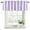 Light Purple, variant on Grey Striped Curtain Valances for Windows, Kitchen Valance Window Treatments Panel 2 Pack, Modern Farmhouse Gray White Stripes Rod Pocket Short Curtains for Bathroom Bedroom 42 x 12 Inch