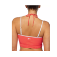 thumbnail image 2 of Reebok Women's Double-Layer Longline Bikini Swim Top Swimsuit (M, Red), 2 of 2