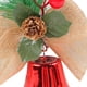 thumbnail image 4 of Bells Bow Soledad Ornamento Colgante Decoraciones navideñas decorativas 1 rojo, 4 of 5