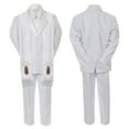 thumbnail image 3 of New Born Baby Boy Communion Formal White Suit Silver Virgin Mary on Stole Sm-20, 3 of 4