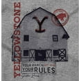 thumbnail image 2 of Yellowstone Ranch Your Rules Barn Romper Boys or Girls Infant Baby Brisco Brands NB, 2 of 6