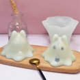 thumbnail image 3 of Greeniant Molde para pastel de Mousse de gato de dibujos animados DIY, fácil de limpiar, moldes para velas de gato con pudín 3D duraderos Suministros para perros SW-87, 3 of 6