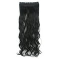 thumbnail image 2 of FLORATA 24-29 Inches Wavy 3/4 Full Head Clip in Hair Extensions One Piece Hair Up to 20 colors, 2 of 6