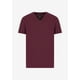 thumbnail image 3 of Camiseta Armani Exchange Basic Pima con cuello en V para hombre Wine S, 3 of 5