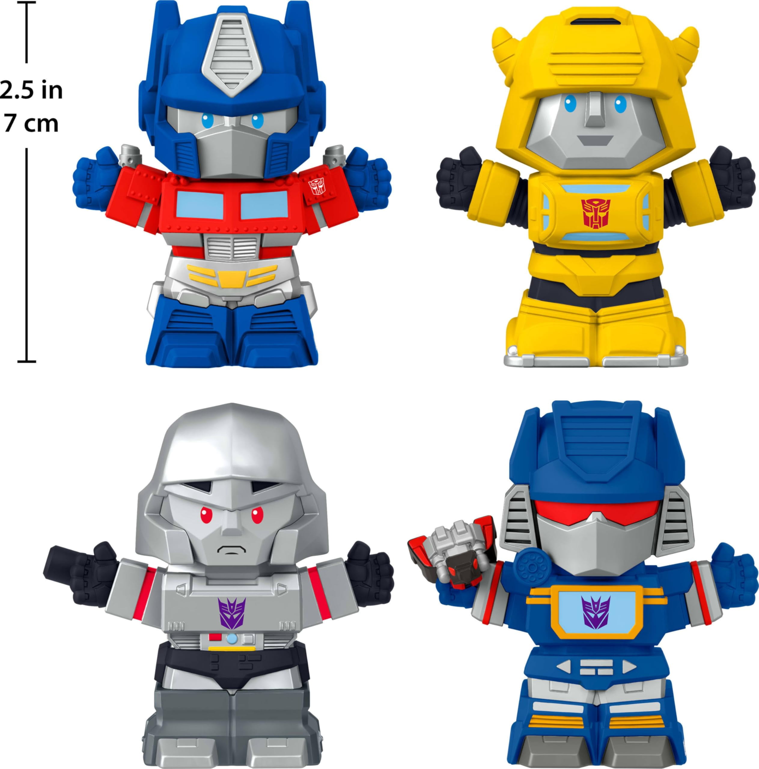 Fisher Price Little People Transformers Set of 4 Toy New With Tag