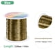 thumbnail image 3 of Alambre de joyería de 0.3 mm, calibre 28, alambre de manualidades de 328 pies, alambre de cobre para hacer joyas/plantar/tejer/manualidades DIY, alambres de metal suave [100M, tono bronce], 3 of 7