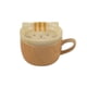 thumbnail image 1 of Taza de Cerámica Con Tapa HappyWare diseño Gato beige, 1 of 3