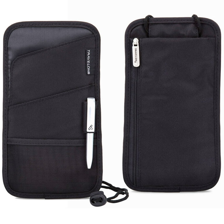 1 Travelon Id Passport Holder Neck Wallet Travel Pouch Women 1 Travelon Id Passport Holder Neck Wallet Travel Pouch Women