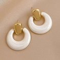 thumbnail image 1 of Pendientes colgantes de plata dorada para mujeres y niñas, pendientes retro llamativos, joyería de múltiples estilos para regalo de fiesta de cumpleaños, 1 of 5