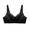 Black, variant on BIMEI Women Everyday Bra for Mastectomy Silicone Breast Inserts for Breast Asymmetry Soft Daily Full Coverage Bralettes Bras,8739,Purple,38C