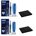 thumbnail image 1 of Paquete de 2 cepillos de dientes eléctricos Oral-B Pro 5000 SmartSeries con Bluetooth (edición negra) con kit de limpieza, 1 of 7