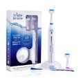 thumbnail image 1 of Whiter Teeth & Brighter Smile - Rechargeable 31,000 VPM Tooth Brush is Unique & Patented 3 Brush Head Design - Perfect Angle Bristles Clean Each Tooth, 1 of 7