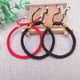 thumbnail image 5 of 12 piezas hechas a mano mujeres cuerda de hilo rojo cuerda pulsera afortunado trenzado pulsera ajustable para parejas, 5 of 5