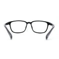 thumbnail image 4 of Kids Soft TR90 Plastic Rectangle Blue Light Filtering Computer Glasses Black, 4 of 4
